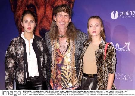 Elena Carriere, Matto Barfuss und Cosima Auermann bei der Maleika Film Premiere am 4.10.2017 in Berlin Maleika Filmpremiere in Berlin, 2017