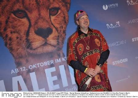Daniel Stocker Ankunft zur Weltpremiere von MALEIKA im Kino Zoo Palast in Berlin am 04.10.2017