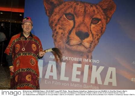 Daniel Stocker Ankunft zur Weltpremiere von MALEIKA im Kino Zoo Palast in Berlin am 04.10.2017