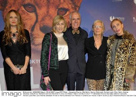 Alexandra Maurer, Sila Sahin, Gesine Cukrowski, Norbert Lock (Marc Cain), Andrea Sawatzki Ankunft zur Weltpremiere von MALEIKA im Kino Zoo Palast in Berlin am 04.10.2017