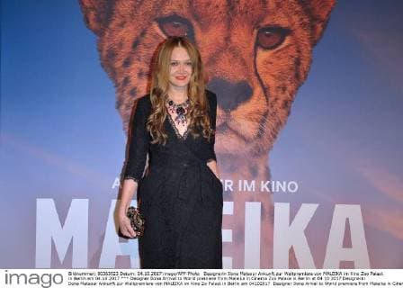 Designerin Ilona Matsour Ankunft zur Weltpremiere von MALEIKA im Kino Zoo Palast in Berlin am 04.10.2017