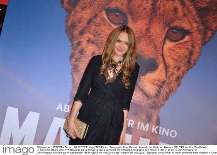 Designerin Ilona Matsour Ankunft zur Weltpremiere von MALEIKA im Kino Zoo Palast in Berlin am 04.10.2017
