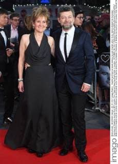 English actress Lorraine Ashbourne and English actor Andy Serkis attend the European Premiere of Breathe during 61st BFI London Film Festival Opening Night Gala in London. OCTOBER 4th 2017  RHDx172333