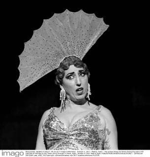 October 4, 2017 - Madrid, Spain - The actress Rossy de Palma during the opera THE CANTOR OF MEXICO at the Teatro de la Zarzuela in Mdrid. Spain. October 4, 2017 Madrid Spain  - ZUMAn230 20171004_zaa_n230_315 Copyright: xOscarxGonzalezx