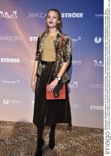 Cosima Auermann bei der Premiere des Kinofilms Maleika im Zoo Palast. Berlin, 04.10.2017