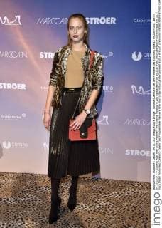 Cosima Auermann bei der Premiere des Kinofilms Maleika im Zoo Palast. Berlin, 04.10.2017