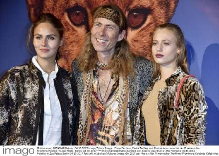 Elena Carriere, Matto Barfuss und Cosima Auermann bei der Premiere des Kinofilms Maleika im Zoo Palast. Berlin, 04.10.2017