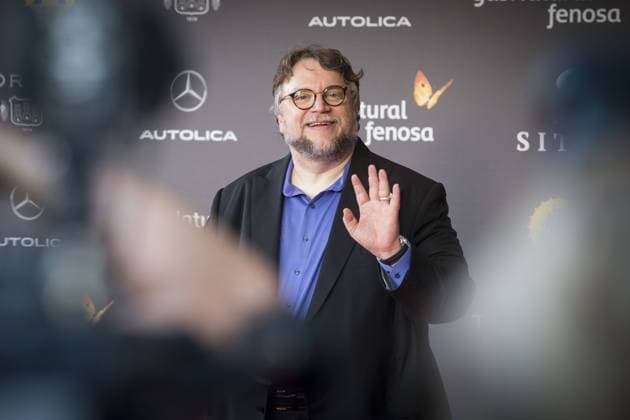 Guillermo del Toro attends to red carpet before the projection of film The Shape of Water during Sitges Film Festival in Barcelona, Spain October 05, 2017.  (20171005112)