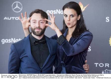 Entertainment Bilder der Woche Themen der Woche Melina Matthews and Dafnis Balduz attends to red carpet before the projection of film The Shape of Water during Sitges Film Festival in Barcelona, Spain October 05, 2017.  (20171005089)