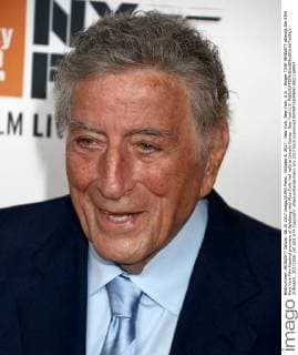 October 6, 2017 - New York, New York, U.S. - Singer TONY BENNETT attends the 55th New York Film Festival premiere of Spielberg held Alice Tully Hall held at Lincoln Center. New York U.S. - ZUMAk03_ 20171006_zaf_k03_074 Copyright: xNancyxKaszermanx