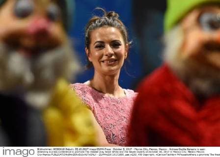 October 5, 2017 - Mexico City, Mexico, Mexico - Actress Cecilia Galeano is seen attending a press conference to promote The theater play Snow White and the Seven Dwarfs on October 06, 2017 in Mexico City, Mexico Mexico City Mexico  - ZUMAn230 20171005_zaa_n230_499 Copyright: xCarlosxTischlerx