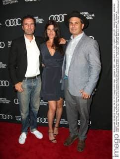 October 6, 2017 - New York, N.Y, USA - EMMETT MALLOY, ROBBIE BRENNER, BRENDAN MALLOY attend the Tribes of Palos Verdes World Premiere at the 25th Annual Hamptons International Film Festival.East Hampton, NY.October 6, 2017.Photos by , Globe Photos Inc. New York USA - ZUMAms4_ 20171006_zaa_ms4_012 Copyright: xSoniaxMoskowitzx