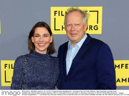 Christiane Paul und Axel Millberg. Tatort Borowski und das Land zwischen den Meeren beim Filmfest Hamburg 2017 im Cinemaxx Kino am Dammtor in Hamburg. Hamburg, 07.10.2017 Bitte Bildunterschrift : Imago Michael Wigglesworth