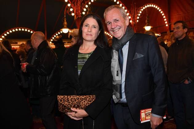 Fritz Egner mit Ehefrau Katrin Gala-Premiere Circus Roncalli 40 Jahre Reise zum Regenborgen München 07. Oktober 2017