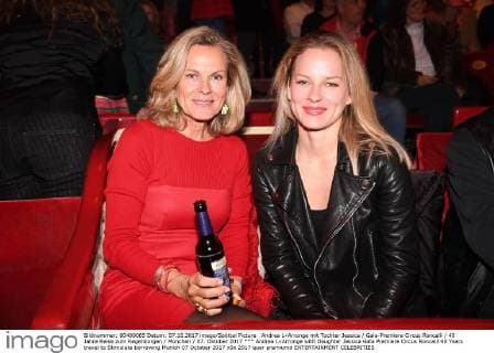 Andrea L«Arronge mit Tochter Jessica Gala-Premiere Circus Roncalli 40 Jahre Reise zum Regenborgen München 07. Oktober 2017