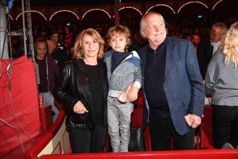 Michael Verhoeven, 80. Geburtstag am 13. Juli Senta Berger mit Ehemann Michael Verhoeven und Enkelkind Gala-Premiere Circus Roncalli 40 Jahre Reise zum Regenborgen München 07. Oktober 2017