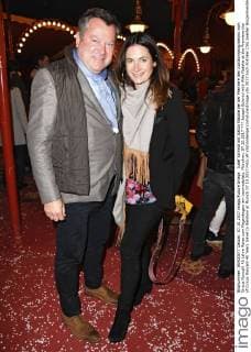 Josef Schmid mit Gattin Natalie bei der Premiere des Jubiläumprogramms vom Circus Roncalli 40 Jahre Reise zum Regenbogen am Leonrodplatz. München, 07.10.2017