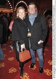 Christian K. Schaeffer mit Gattin Sandra Brunn-Schaeffer bei der Premiere des Jubiläumprogramms vom Circus Roncalli 40 Jahre Reise zum Regenbogen am Leonrodplatz. München, 07.10.2017