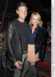 Sonja Kiefer und Freund Cedric Schwarz bei der Premiere des Jubiläumprogramms vom Circus Roncalli 40 Jahre Reise zum Regenbogen am Leonrodplatz. München, 07.10.2017