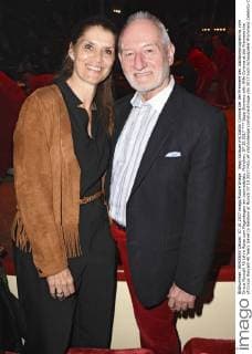 Sepp Schauer mit Gattin Corinna bei der Premiere des Jubiläumprogramms vom Circus Roncalli 40 Jahre Reise zum Regenbogen am Leonrodplatz. München, 07.10.2017