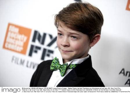 Oakes Fegley bei der Premiere von Wonderstruck auf dem 55. New York Film Festival in der Alice Tully Hall. New York, 07.10.2017