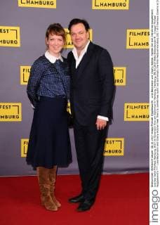 Lina Beckmann und Charly Hübner. Fühlen Sie sich manchmal ausgebrannt und leer beim Filmfest Hamburg 2017 im Cinemaxx Kino am Dammtor in Hamburg. Hamburg, 08.10.2017 Bitte Bildunterschrift : Imago Michael Wigglesworth