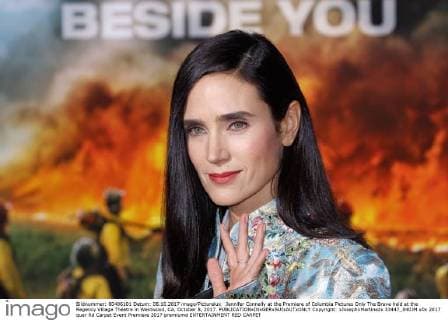 Jennifer Connelly at the Premiere of Columbia Pictures Only The Brave held at the Regency Village Theatre in Westwood, CA, October 8, 2017.  Copyright: xJosephxMartinezx 33447_040JM