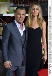 Cast member Josh Brolin and his wife Kathryn Boyd attend the premiere of the motion picture biographical drama Only the Brave at the Regency Village Theatre in the Westwood section of Los Angeles on October 8, 2017. Storyline: Based on the true story of the Granite Mountain Hotshots, a group of elite firefighters who risk everything to protect a town from a historic wildfire.  LAP2017100811 JIMxRUYMEN