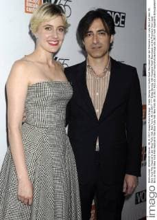 Greta Gerwig mit Gatte Noah Baumbach bei der Premiere von Lady Bird auf dem 55. New York Film Festival in der Alice Tully Hall. New York, 08.10.2017