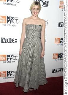 Greta Gerwig bei der Premiere von Lady Bird auf dem 55. New York Film Festival in der Alice Tully Hall. New York, 08.10.2017