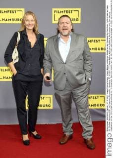 Karen Böhne und Armin Rohde bei der Premiere Nur Gott kann mich richten auf dem 25. Filmfest Hamburg 2017 im Cinemaxx Dammtor. Hamburg, 07.10.2017
