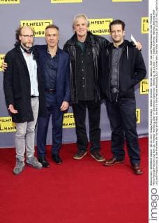 Stefan Krohmer, Hannes Jaenicke, Wolf List und Philippe Goos bei der Premiere Meine fremde Freundin auf dem 25. Filmfest Hamburg 2017 im Cinemaxx Dammtor. Hamburg, 08.10.2017