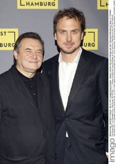 Alexey Uchitel und Lars Eidinger bei der Premiere Mathilde auf dem 25. Filmfest Hamburg 2017 im Passage Kino. Hamburg, 08.10.2017