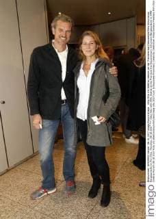Götz Otto mit Ehefrau Sabine bei der Premiere des Dokumentarfilms Schumanns Bargespräche im Arri Kino. München, 08.10.2017