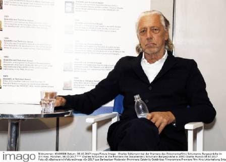 Charles Schumann bei der Premiere des Dokumentarfilms Schumanns Bargespräche im Arri Kino. München, 08.10.2017