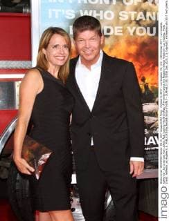 October 8, 2017 - Los Angeles, CA, U.S. - 08 October 2017 - Los Angeles, California - Joy Creel and Rob Liefeld. Ã¢â‚¬oeOnly The BraveÃ¢â‚¬Â Premiere held at the Regency Village Theatre in Los Angeles. Photo Credit: AdMedia Los Angeles U.S. - ZUMAa123 20171008_zaa_a123_213 Copyright: xAdmediax