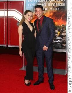 October 8, 2017 - Los Angeles, CA, U.S. - 08 October 2017 - Los Angeles, California - Helene Britany and Louis C. Giordano. Ã¢â‚¬oeOnly The BraveÃ¢â‚¬Â Premiere held at the Regency Village Theatre in Los Angeles. Photo Credit: AdMedia Los Angeles U.S. - ZUMAa123 20171008_zaa_a123_205 Copyright: xAdmediax