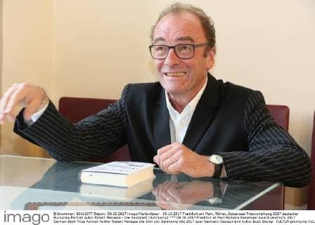 09.10.2017 Frankfurt am Main, Römer, Kaisersaal Preisverleihung 2017 deutscher Buchpreis Portrait Autor Robert Menasse - Die Hautstadt (Suhrkamp)