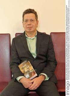 09.10.2017 Frankfurt am Main, Römer, Kaisersaal Preisverleihung 2017 deutscher Buchpreis Portrait Autor Franzobel -Das Floß der Medusa (Paul Zsolnay)