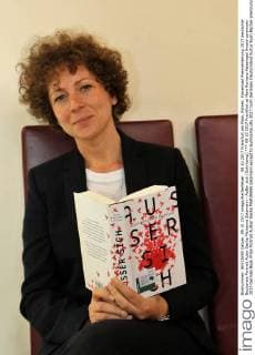 09.10.2017 Frankfurt am Main, Römer, Kaisersaal Preisverleihung 2017 deutscher Buchpreis Portrait Autor Sasha Marianna Salzmann - Außer sich (Suhrkamp)