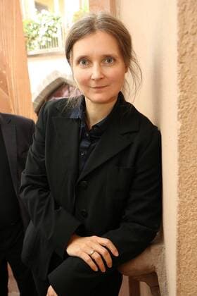 09.10.2017 Frankfurt am Main, Römer, Kaisersaal Preisverleihung 2017 deutscher Buchpreis Portrait Marion Poschmann - Die Kieferninsel (Suhrkamp)