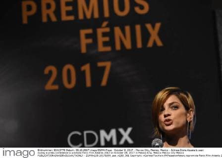 October 9, 2017 - Mexico City, Mexico, Mexico - Actress Irene Azuela is seen during a press conference to promote Fenix Film Awards 2017 on October 09, 2017 in Mexico City, Mexico Mexico City Mexico  - ZUMAn230 20171009_zaa_n230_381 Copyright: xCarlosxTischlerx