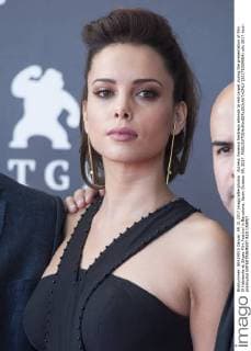Actress Vanessa Restrepo attends to red carpet during the presentation of film El Habitante at Sitges Film Festival in Barcelona, Spain October 09, 2017.  (20171009084)
