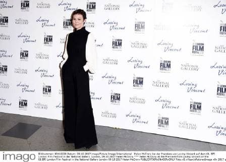 Helen McCrory bei der Premiere von Loving Vincent auf dem 61. BFI London Film Festival in der National Gallery. London, 09.10.2017 Helen McCrory