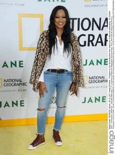 Premiere du film documentaire Jane realise par le National Geographic. 09 October 2017 - Hollywood, California - Garcelle Beauvais. L.A. premiere of National Geographic Documentary Films Jane held at Hollywood Bowl in Hollywood. Photo Credit: Birdie Thompson AdMedia 221387 Birdie Thompson AdMedia Starface 2017-10-09 CA Hollywood Etats-Unis  Copyright: xBirdiexThompson AdMediax STAR_221387_035