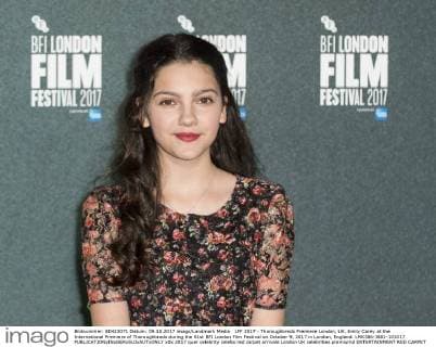 LFF 2017 - Thoroughbreds Premiere London, UK. Emily Carey at the International Premiere of Thoroughbreds during the 61st BFI London Film Festival on October 9, 2017 in London, England. LMK386-J881-101017 