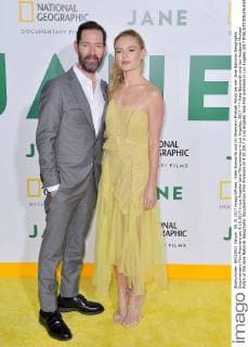 Kate Bosworth und ihr Ehemann Michael Polish bei der Jane National Geographic Documentary Film Premiere am 9.10.2017 in Los Angeles Jane Filmpremiere in Los Angeles, 2017