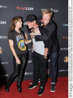 October 10, 2017 - Hollywood, California, U.S. - Selma Blair, Ron Carlson, Gary Busey attends The 2017 Screamfest World Premiere Of Dead Ant held at the TCL Chinese Theatre in Hollywood, California on Oct 10, 2017. 2017 Hollywood U.S. - ZUMAl86_ 20171010_zaf_l86_094 Copyright: xDavexLongendykex