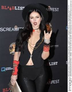 October 10, 2017 - Hollywood, California, U.S. - Natasha Blasick attends The 2017 Screamfest World Premiere Of Dead Ant held at the TCL Chinese Theatre in Hollywood, California on Oct 10, 2017. 2017 Hollywood U.S. - ZUMAl86_ 20171010_zaf_l86_069 Copyright: xDavexLongendykex