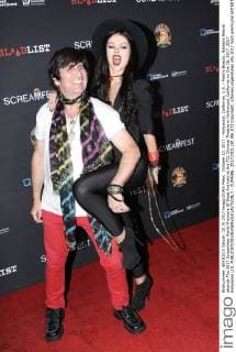 October 10, 2017 - Hollywood, California, U.S. - Martin Blasick, Natasha Blasick attends The 2017 Screamfest World Premiere Of Dead Ant held at the TCL Chinese Theatre in Hollywood, California on Oct 10, 2017. 2017 Hollywood U.S. - ZUMAl86_ 20171010_zaf_l86_072 Copyright: xDavexLongendykex